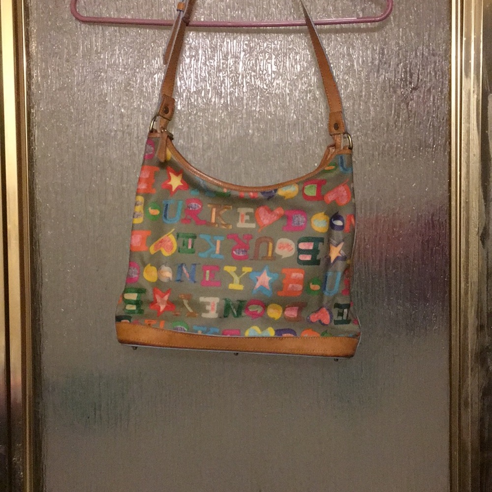 Cotton coated Dooney and Bourke handbag